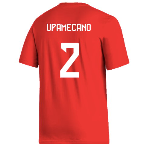 2024-2025 Bayern Munich DNA Tee (Red) (Upamecano 2)