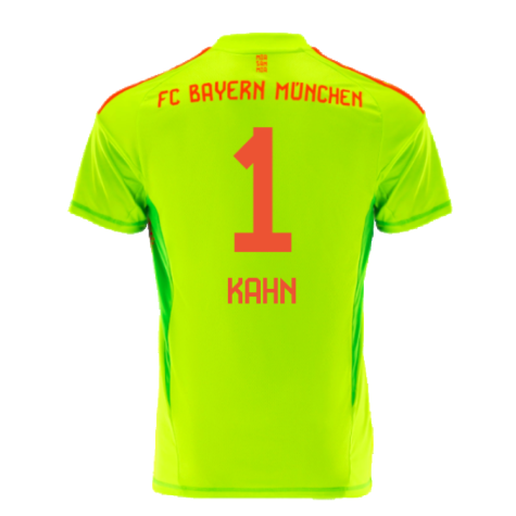 2024-2025 Bayern Munich Home Goalkeeper Shirt (Yellow) (Kahn 1)