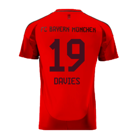 2024-2025 Bayern Munich Home Shirt (Kids) (Davies 19)