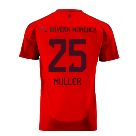 2024-2025 Bayern Munich Home Shirt (Kids) (Muller 25)