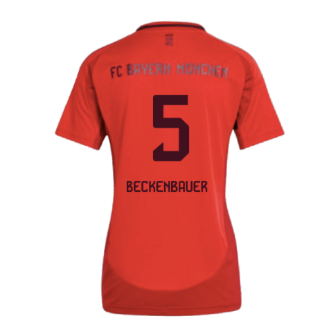 2024-2025 Bayern Munich Home Shirt (Womens) (Beckenbauer 5)