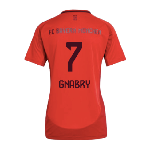 2024-2025 Bayern Munich Home Shirt (Womens) (Gnabry 7)