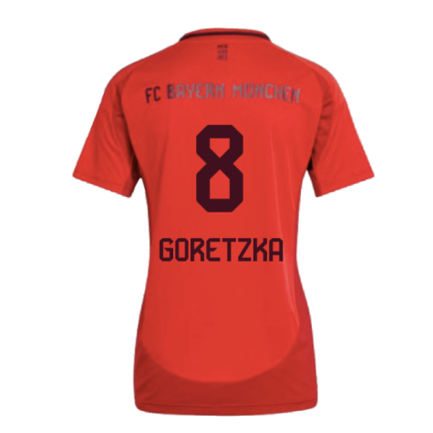 2024-2025 Bayern Munich Home Shirt (Womens) (Goretzka 8)