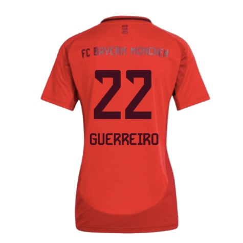 2024-2025 Bayern Munich Home Shirt (Womens) (Guerreiro 22)