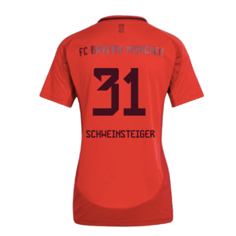 2024-2025 Bayern Munich Home Shirt (Womens) (Schweinsteiger 31)