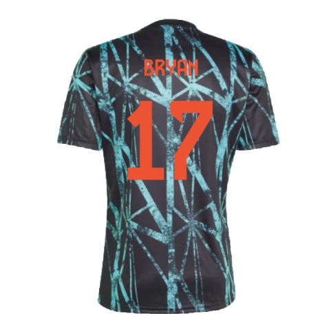 2024-2025 Bayern Munich Pre-Match Shirt (Black) (Bryan 17)