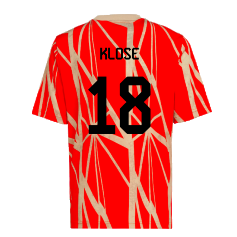 2024-2025 Bayern Munich Pre-Match Shirt (Red) - Kids (Klose 18)