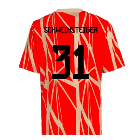 2024-2025 Bayern Munich Pre-Match Shirt (Red) - Kids (Schweinsteiger 31)