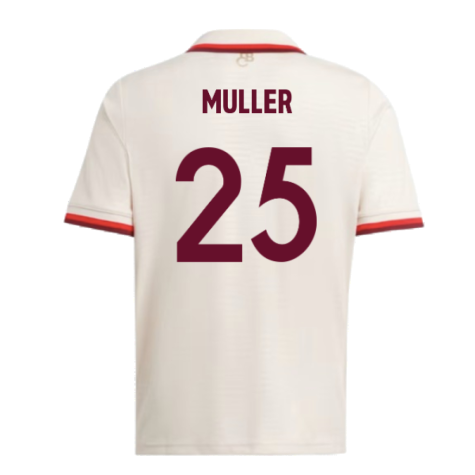 2024-2025 Bayern Munich Third Shirt (Kids) (Muller 25)