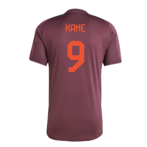 2024-2025 Bayern Munich Training Shirt (Shadow Maroon) (Kane 9)