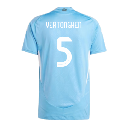 2024-2025 Belgium Authentic Away Shirt (Vertonghen 5)