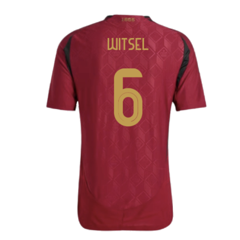 2024-2025 Belgium Authentic Home Shirt (Witsel 6)