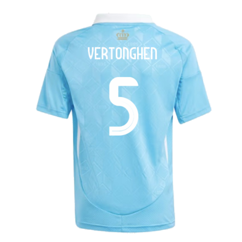 2024-2025 Belgium Away Shirt (Kids) (Vertonghen 5)