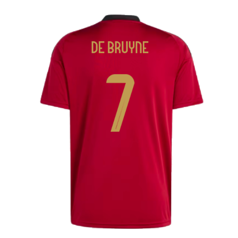 2024-2025 Belgium Home Fan Shirt (De Bruyne 7)