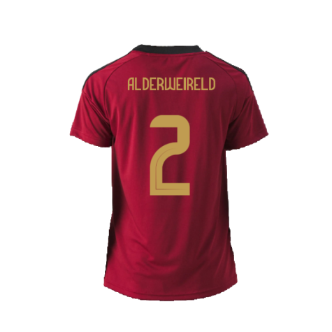 2024-2025 Belgium Home Fan Shirt (Ladies) (Alderweireld 2)