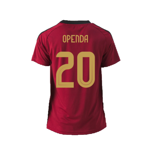 2024-2025 Belgium Home Fan Shirt (Ladies) (Openda 20)