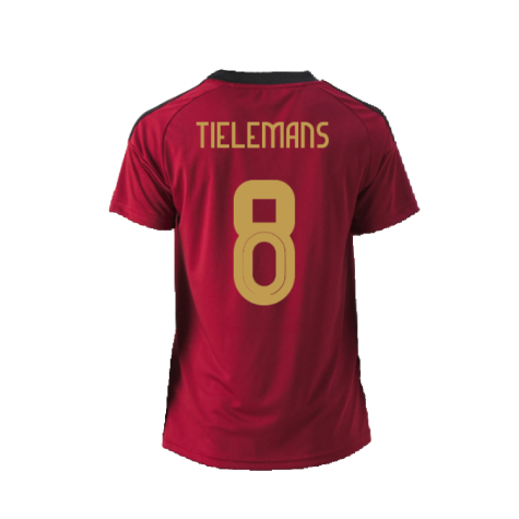 2024-2025 Belgium Home Fan Shirt (Ladies) (Tielemans 8)