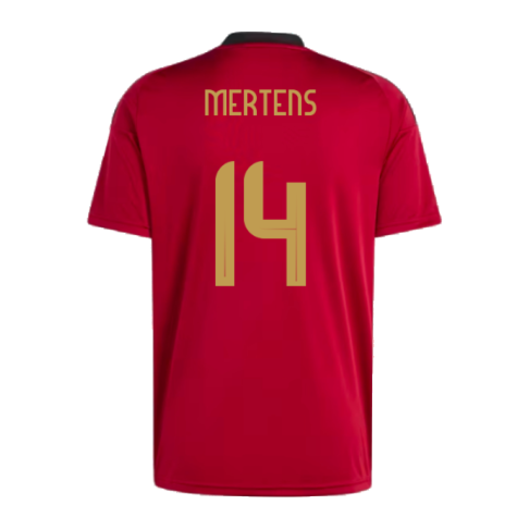 2024-2025 Belgium Home Fan Shirt (Mertens 14)