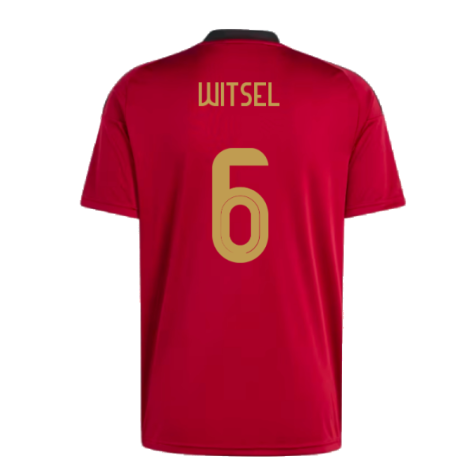 2024-2025 Belgium Home Fan Shirt (Witsel 6)