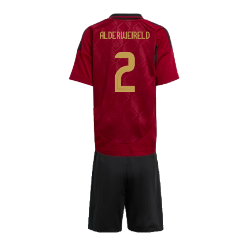 2024-2025 Belgium Home Mini Kit (Alderweireld 2)