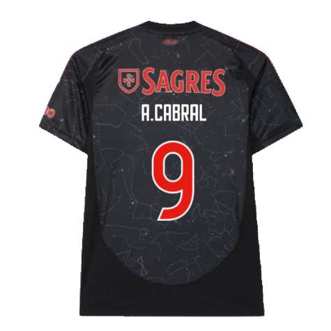 2024-2025 Benfica Away Shirt (A.Cabral 9)