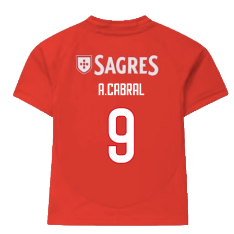 2024-2025 Benfica Home Mini Kit (A.Cabral 9)
