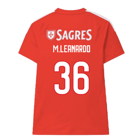 2024-2025 Benfica Home Shirt (Kids) (M.Leanardo 36)