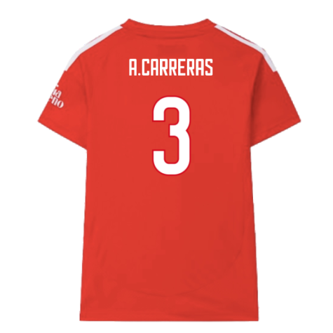 2024-2025 Benfica Home Shirt (Womens) (A.Carreras 3)