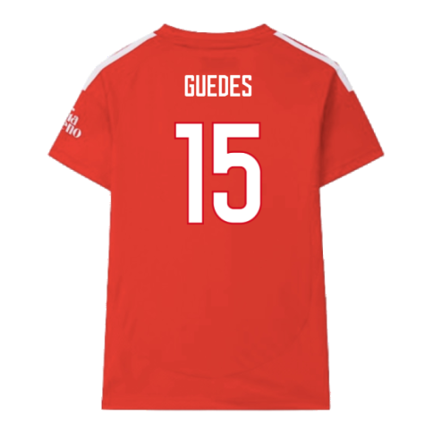 2024-2025 Benfica Home Shirt (Womens) (Guedes 15)