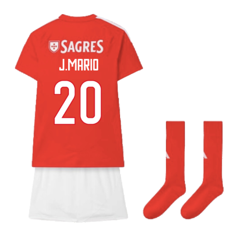 2024-2025 Benfica Home Youth Kit (J.Mario 20)