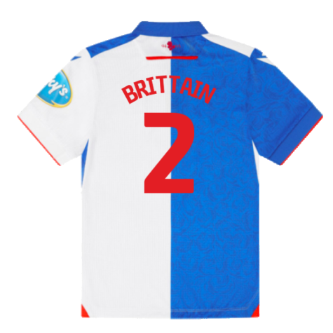 2024-2025 Blackburn Rovers Home Shirt - Kids (Brittain 2)