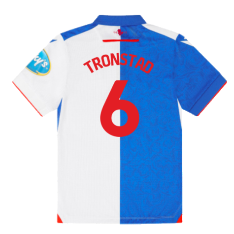 2024-2025 Blackburn Rovers Home Shirt - Kids (Tronstad 6)