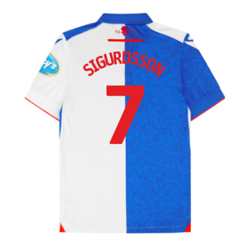 2024-2025 Blackburn Rovers Home Shirt (Sigurdsson 7)