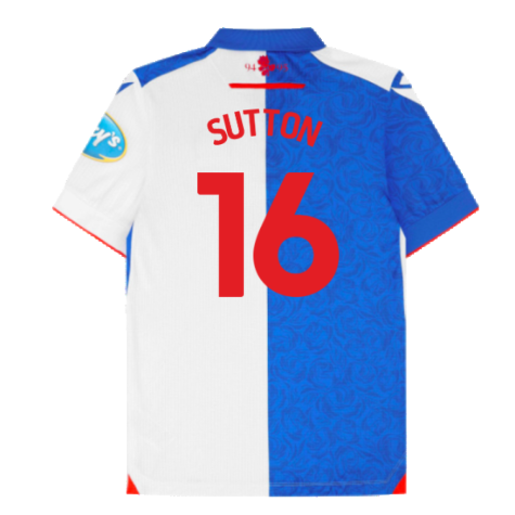 2024-2025 Blackburn Rovers Home Shirt (Sutton 16)