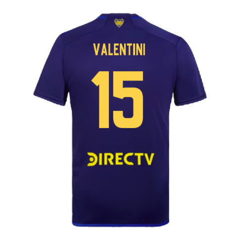 2024-2025 Boca Juniors Third Shirt (Valentini 15)