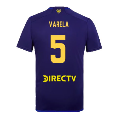 2024-2025 Boca Juniors Third Shirt (Varela 5)