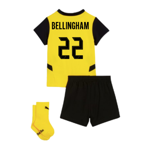 2024-2025 Borussia Dortmund Home Baby Kit (Bellingham 22)