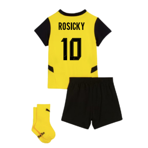 2024-2025 Borussia Dortmund Home Baby Kit (Rosicky 10)