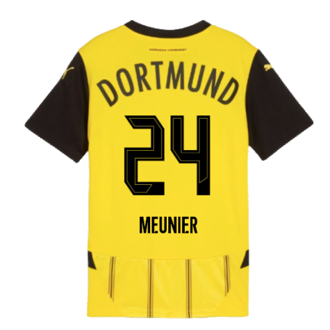 2024-2025 Borussia Dortmund Home Shirt (Kids) (Meunier 24)