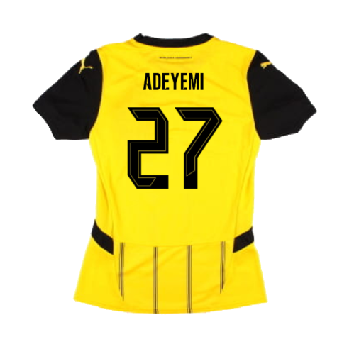 2024-2025 Borussia Dortmund Home Shirt (Ladies) (Adeyemi 27)