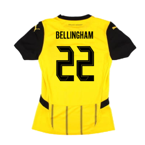 2024-2025 Borussia Dortmund Home Shirt (Ladies) (Bellingham 22)