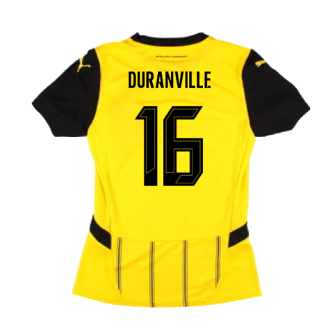 2024-2025 Borussia Dortmund Home Shirt (Ladies) (Duranville 16)