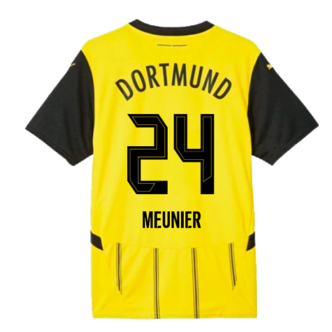 2024-2025 Borussia Dortmund Home Shirt (Meunier 24)