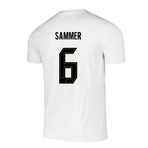 2024-2025 Borussia Dortmund Pre-Match Shirt (White) (Sammer 6)