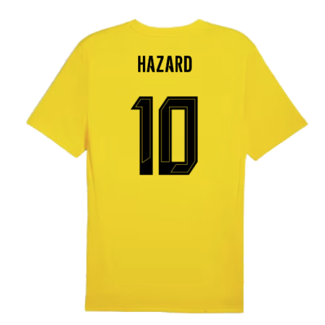 2024-2025 Borussia Dortmund Training Shirt (Yellow) (Hazard 10)