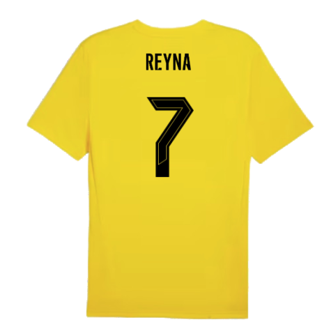 2024-2025 Borussia Dortmund Training Shirt (Yellow) - Kids (Reyna 7)