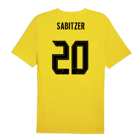 2024-2025 Borussia Dortmund Training Shirt (Yellow) - Kids (Sabitzer 20)