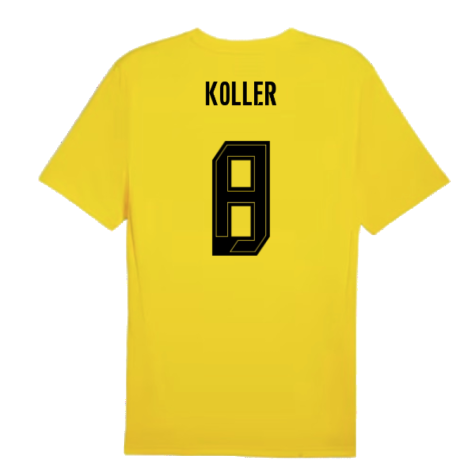 2024-2025 Borussia Dortmund Training Shirt (Yellow) (Koller 8)