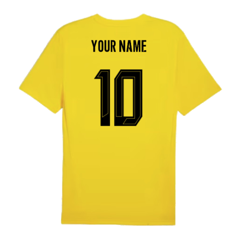 2024-2025 Borussia Dortmund Training Shirt (Yellow) (Your Name)