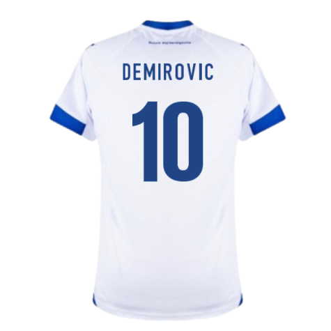 2024-2025 Bosnia & Herzegovina Away Shirt (Demirovic 10)